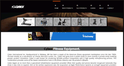 Desktop Screenshot of cybexfitnessequipment.com
